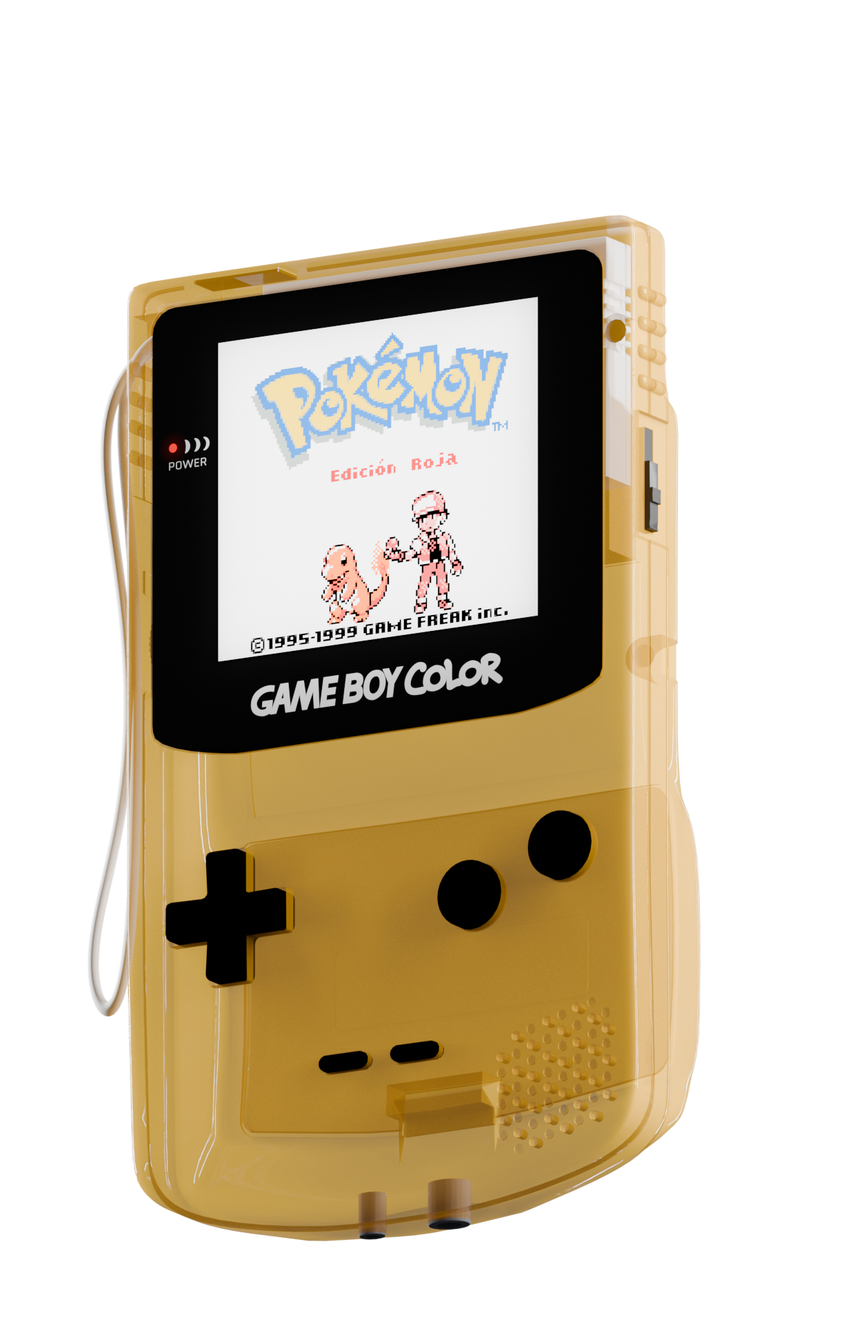 Game Boy Color - Vista izquierda